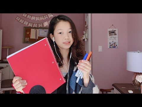 Asmr ✍️ Drawing Random stuff And On the Microphones