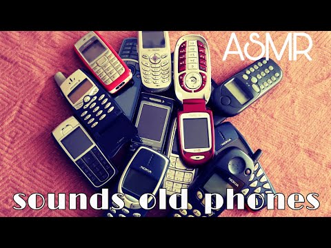 ASMR CZ /CZECH/ Zvuky starých mobilních telefonů, sounds old mobile phones