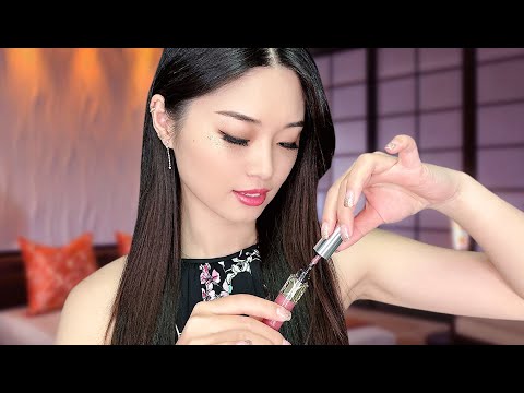 [ASMR] Big Sister Does Your Party Makeup