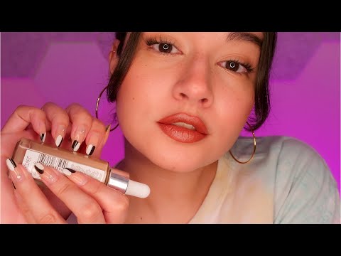 ASMR ~Extremely Tingly~ Makeup Tapping & Lots of Whispering ♡