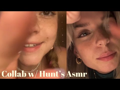 fast asmr | hand sounds, ring sounds and personal attention feat. Hunt's Asmr!