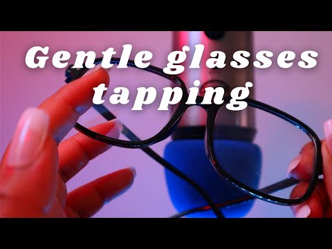 ASMR | Gentle Tapping on Glasses for Sleep - No Talking