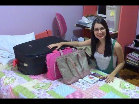 Como arrumar uma mala para viagem longa -  RJ