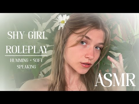 🌼 [ASMR] ROLEPLAY 🌼 Shy Dreamy Flower Girl | HUMMING + SOFT SPEAKING