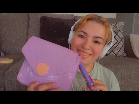 ASMR| Doing your makeup 💄& styling your hair- personal attention, & brushing sounds