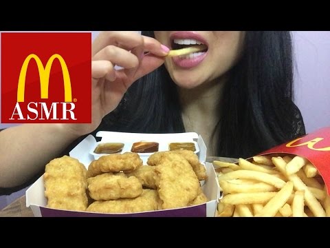ASMR McDonalds Chicken Nuggets (EATING SOUND) | SAS-ASMR