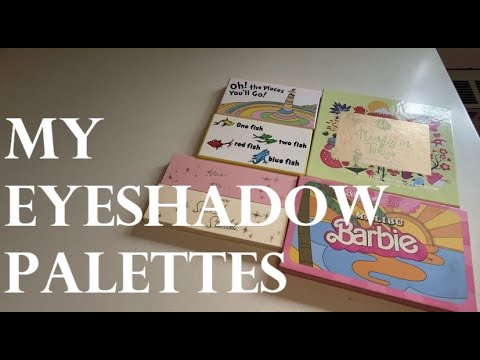 {ASMR} My Eyeshadow Palette Collection