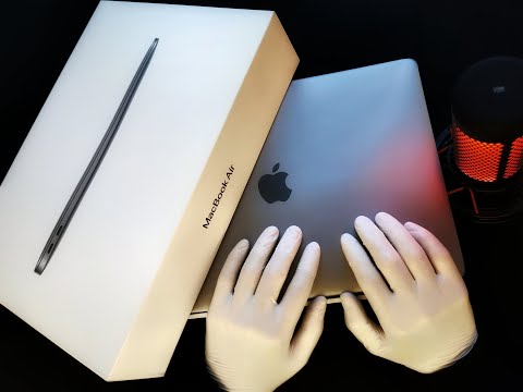 (Magyar ASMR) - Új Apple MacBook Air M1 Unboxing | No talking