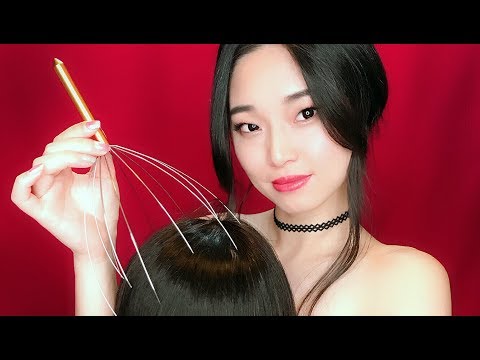 [ASMR] Ultra Realistic Scalp Massage and Hair Play