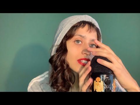ASMR rápido y agresivo ❤️‍🔥 mic rubbing, mouth sounds, hand sounds, mic triggers