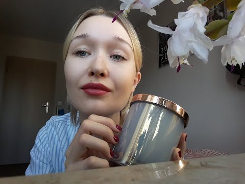 ASMR Tapping On Comfy Objects + Water Sounds | featuring My Schlumbergera