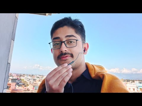 ASMR with Beautiful Hills of Mussoorie / Lofi Whispering and Mouth Sounds