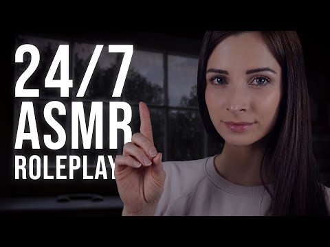 🔴 24/7 ASMR Roleplays 😴 Non-Stop Whispering and Soft Spoken | Barber, Medical Roleplay and more