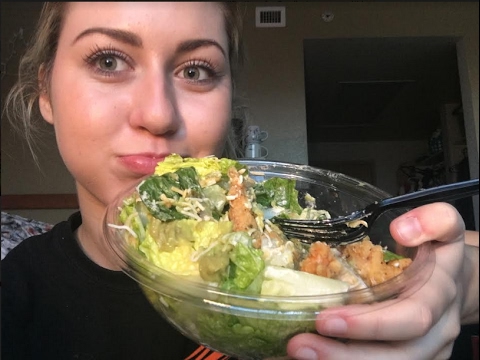 ASMR Eating A Salad