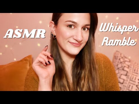 ASMR • Pure Whisper Ramble (Nail Tapping - Personal Attention - Close Up Whispering)