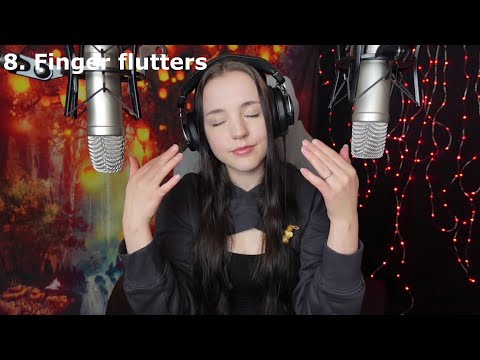 ASMR - Top 20 ASMR triggers - 20k subscriber celebration!!!