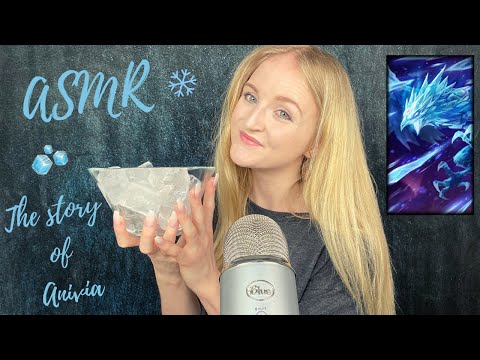 [ASMR] The story of ANIVIA (League of Legends) - Tapping and Scratching on ICE