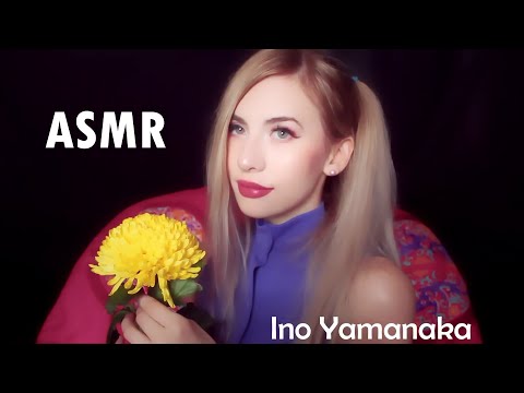 [NARUTO ASMR] Ino Yamanaka & Her Flowers will relax you 💐 👩🏼  Visuals, brushes, layered asmr