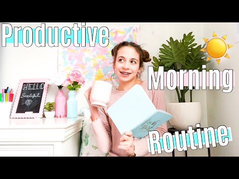 My Productive Morning Routine! ☀️2019☀️