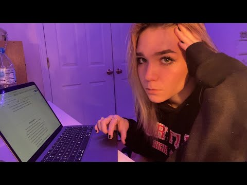 REAL TIME study with me (no music): 30 minute session (background sounds) asmr?