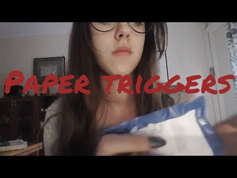 ASMR | Paper Triggers for Tingles