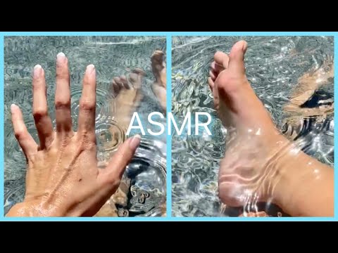 ASMR Relaxing Water Sounds - Hand & Feet