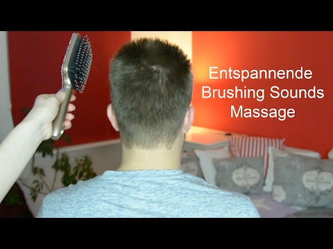 ASMR Brushing Sounds ♥ Massage für entspannten Schlaf (vorletztes Video mit Tim! Entspannung)