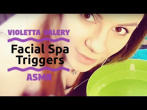 АСМР триггеры из спа для лица /  ASMR triggers from the facial spa