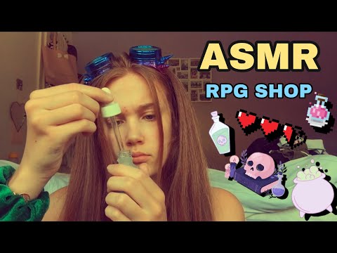 ASMR - RPG Shop Owner Welcomes You To Her Store (Major Tapping Tingles)