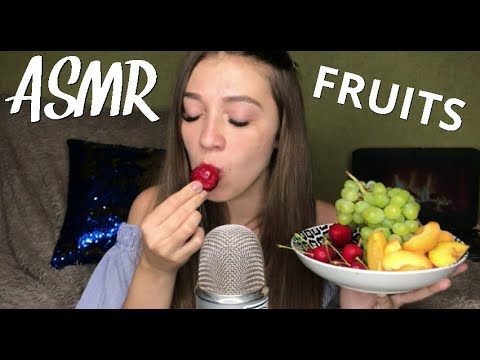 АСМР 🍓 Фрукты 🍒 ИТИНГ Фруктов 🍑 ASMR Fruits Eating