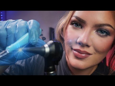 ASMR Otoscope and Ear Pick, Unclogging Your Ears, Ear Cleaning, Ear Exam