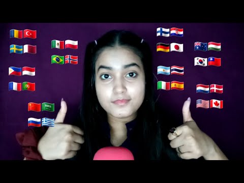 ASMR "Okay" in 35+ Different Languages