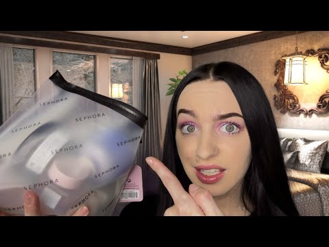 [ASMR] Applying WAY Too Many Skin Care Products On You