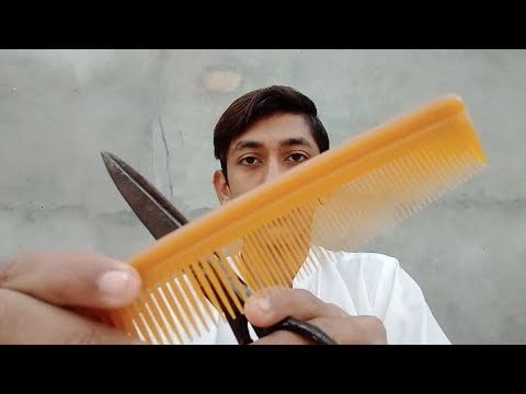 ASMR 2 Minutes Haircut Roleplay with a New Comb