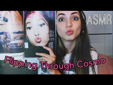Finger Licking & Page Turning Cosmo (ASMR)