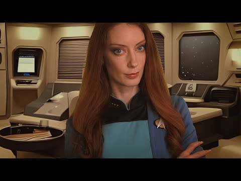 ASMR Star Trek  🩺 Medical Exam With Dr. Crusher 💙 Sci-Fi Roleplay