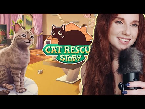 ASMR | Cozy Kitty Rescue Gameplay with Clicky Whispers & Mouth Sounds
