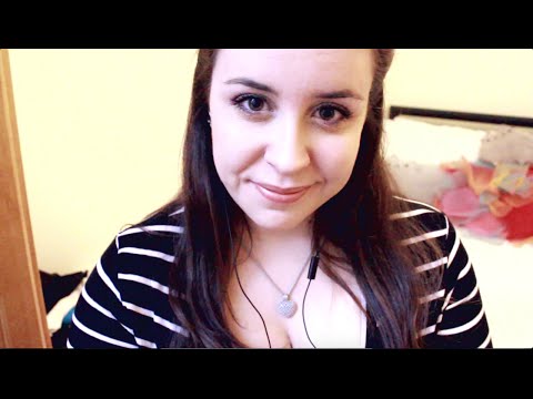 ASMR Binaural Mic Brushing and Tapping Sounds with Rain