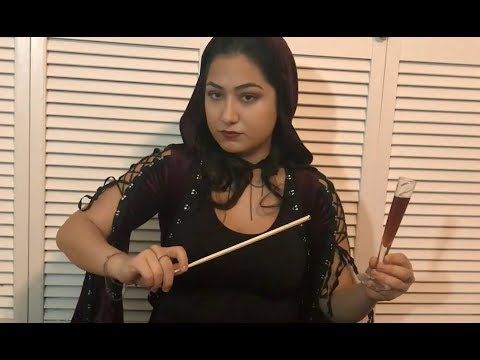 ASMR - Persian Role Play - خانم جادوگر معجون میسازد - Witch brews your potion