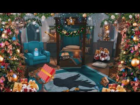 Ravenclaw Dormitory At Christmas 🎄 [ASMR] ⚡ Harry Potter Ambience