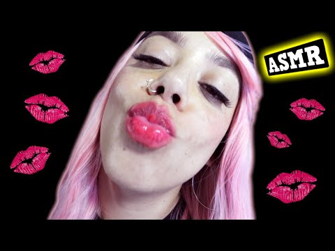 ❤️ ASMR Delicate CLOSE-UP Face KISSES for Deep Sleep & relaxation 💘