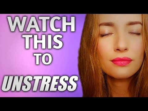 2 HOURS OF ASMR FOR STRESS - GENTLE TAPPING SCRATCHING AND TRACING SOUNDS