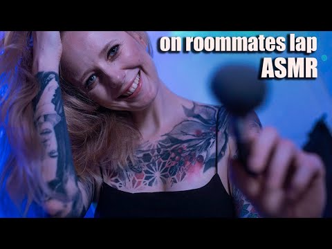 ASMR Jealous Roommate Keeps You on Her Lap - roleplay