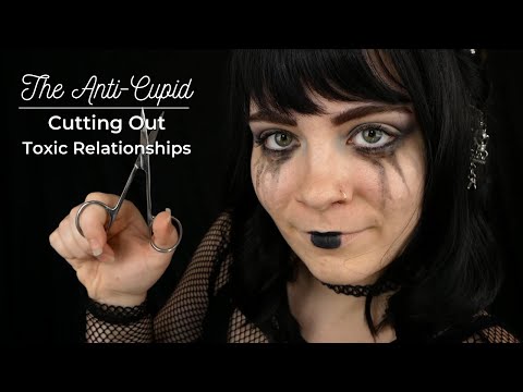 ASMR ✂️ Anti-Cupid Helps You With Toxic Relationships 🖤 | Soft Spoken RP