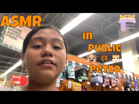 ASMR at Petco | Tapping Tingles in Public