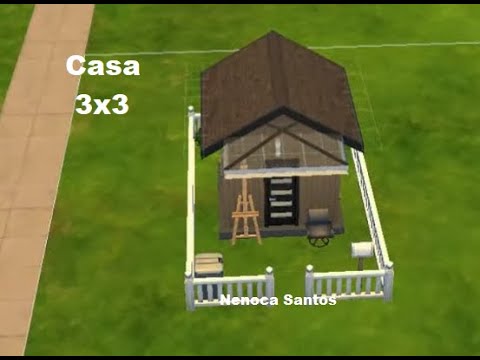 TS4 Desafio de Construção | Casa 3x3 😱👩‍🔧