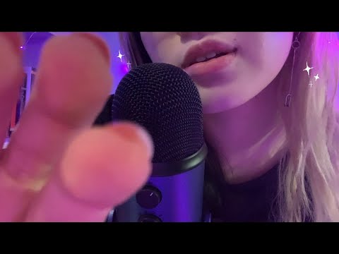 ASMR Soft Mouth Sounds & Hand Movements