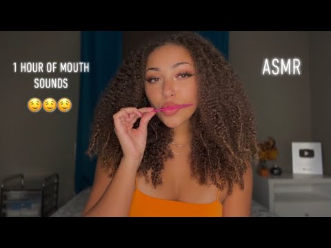 ASMR For People Who LOVE Mouth Sounds (1 HOUR OF MOUTH SOUNDS!) 🤤