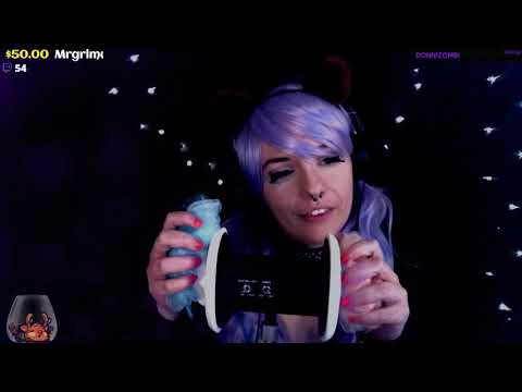 ASMR Loofa | Relax with me | Chatting about shows | Fall asleep | Twitch Stream