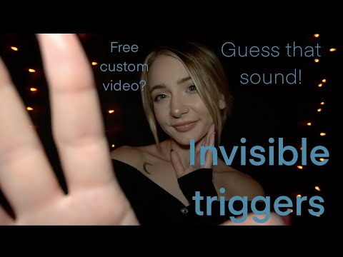 asmr contest😜 invisible triggers
